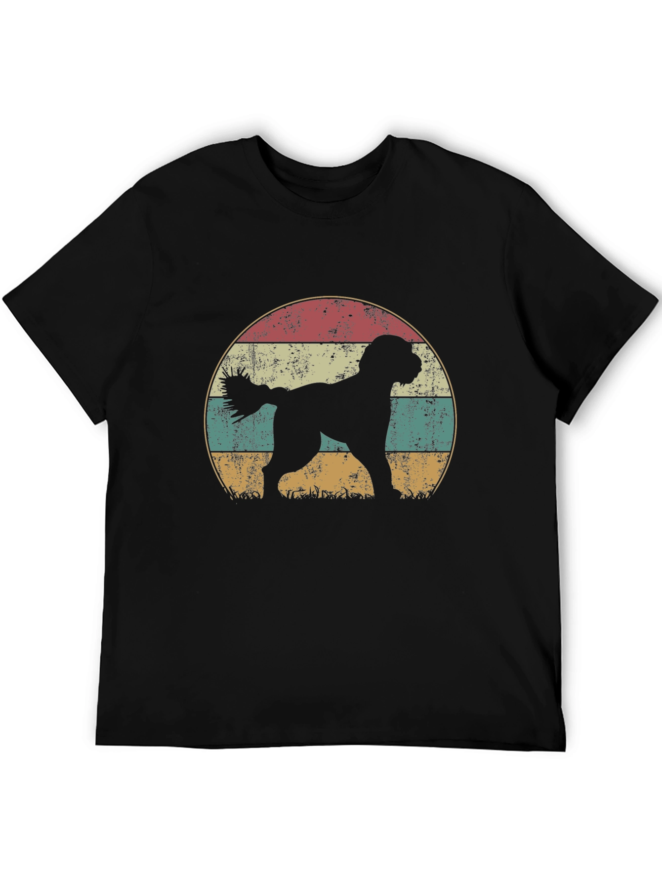 Retro Dog Silhouette T-Shirt