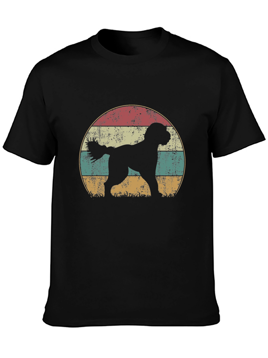 Retro Dog Silhouette T-Shirt
