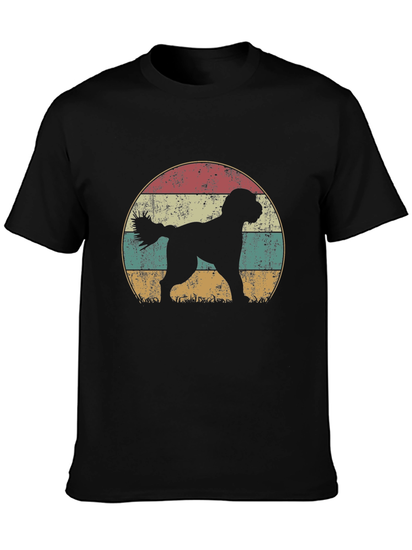 Retro Dog Silhouette T-Shirt