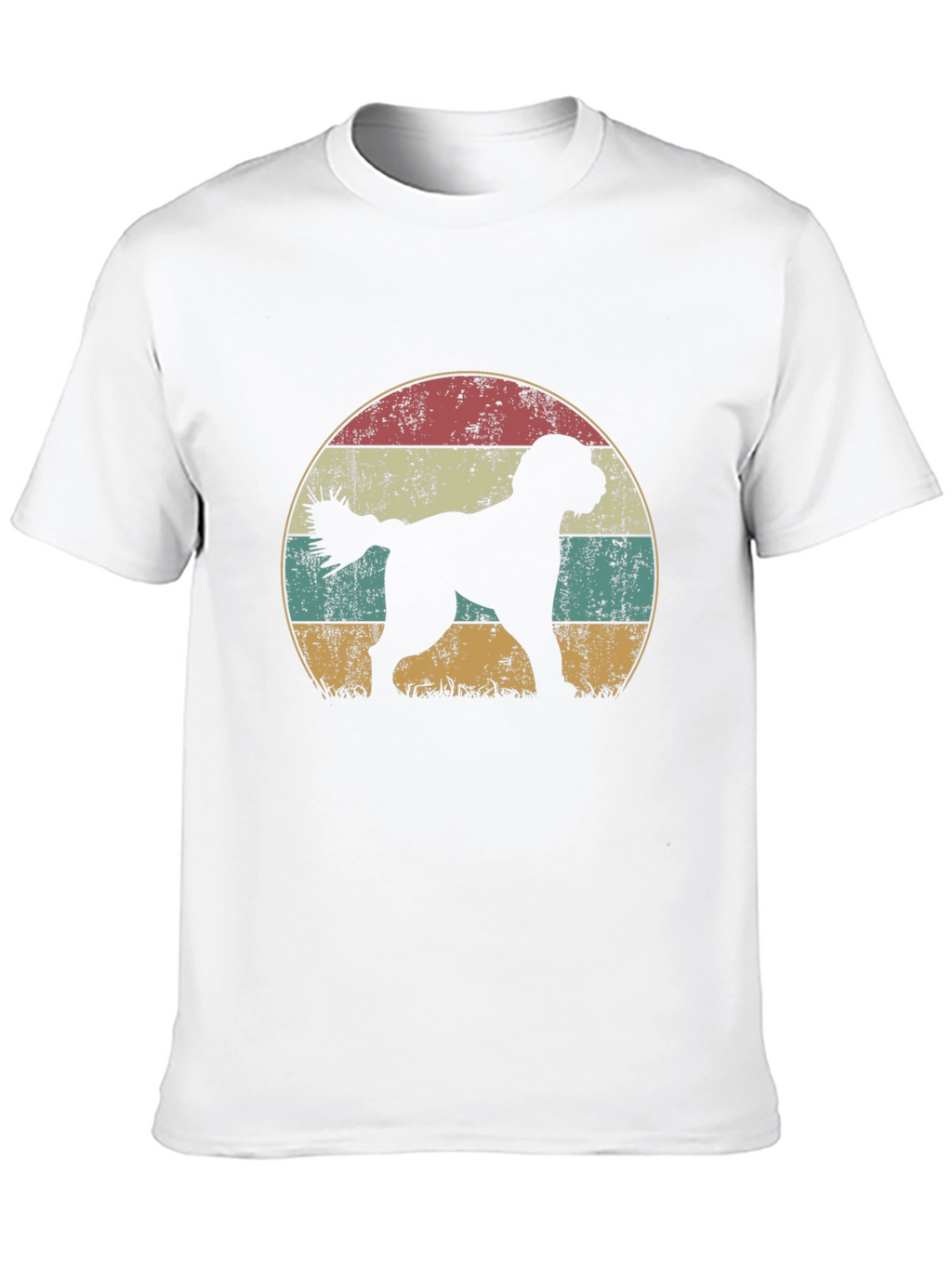 Retro Dog Silhouette T-Shirt