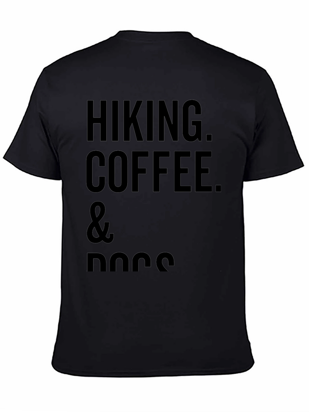 Hiking Coffee and Dogs Graphic T-Shirt