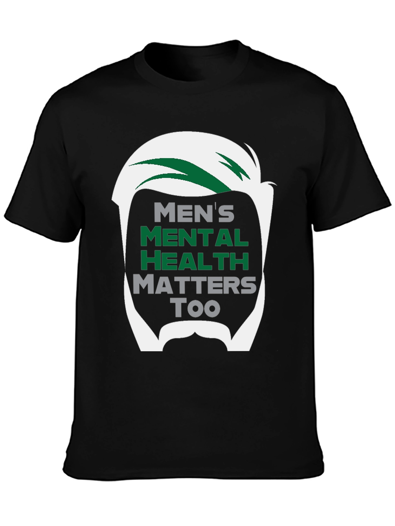 Mens Mental Health Matters Too T-Shirt