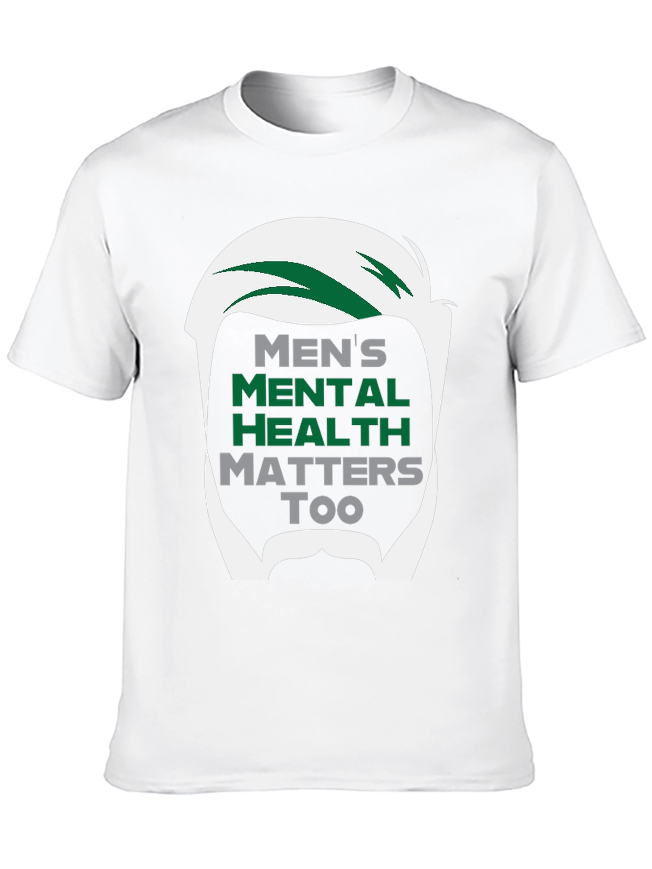Mens Mental Health Matters Too T-Shirt