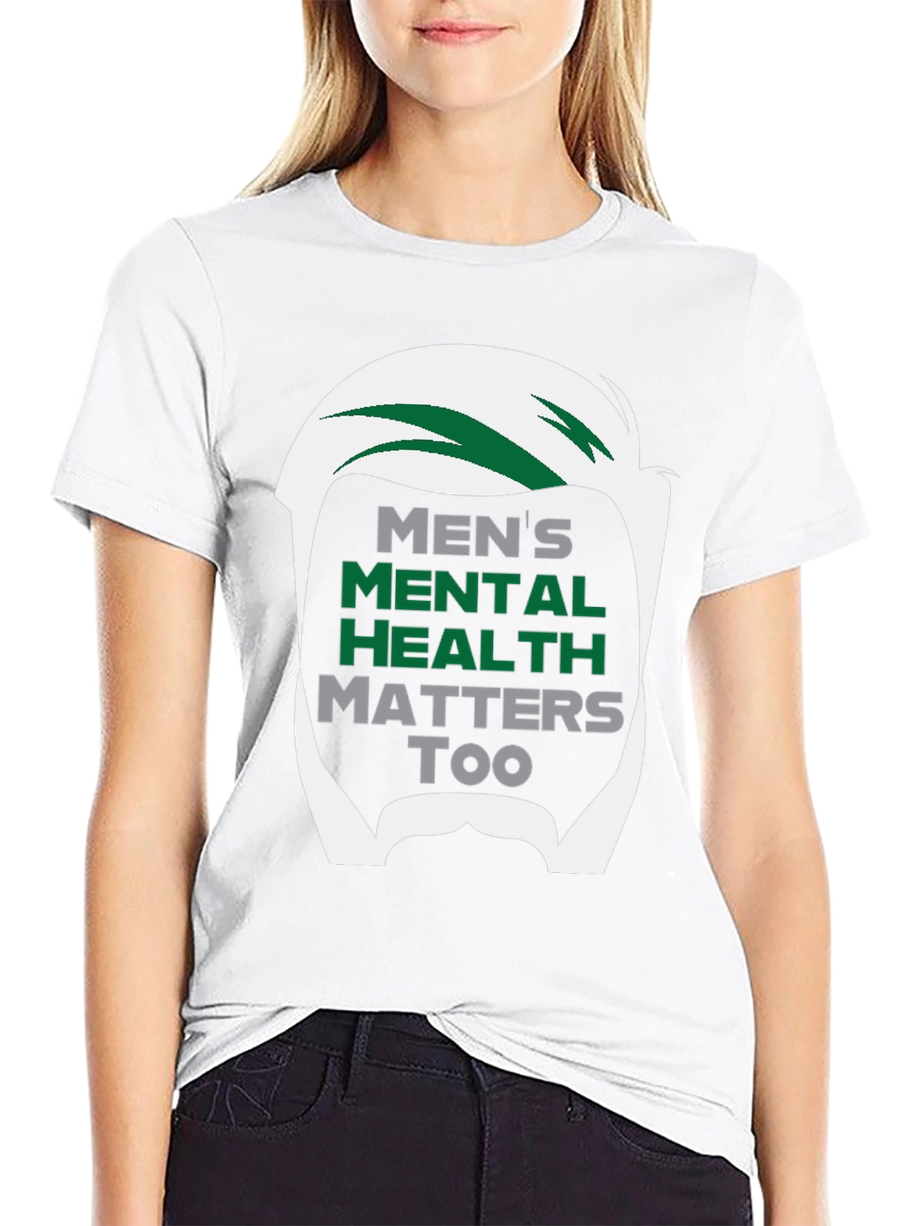 Mens Mental Health Matters Too T-Shirt