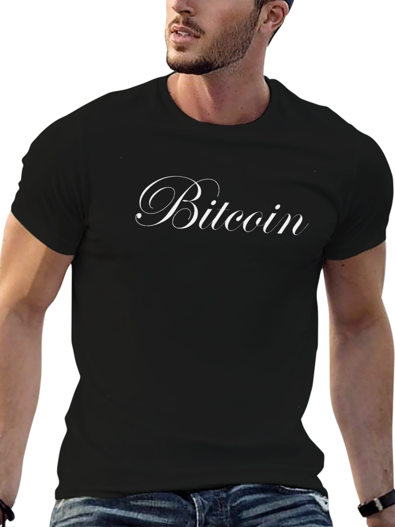 Bitcoin Script Tee - Crypto Fan Apparel