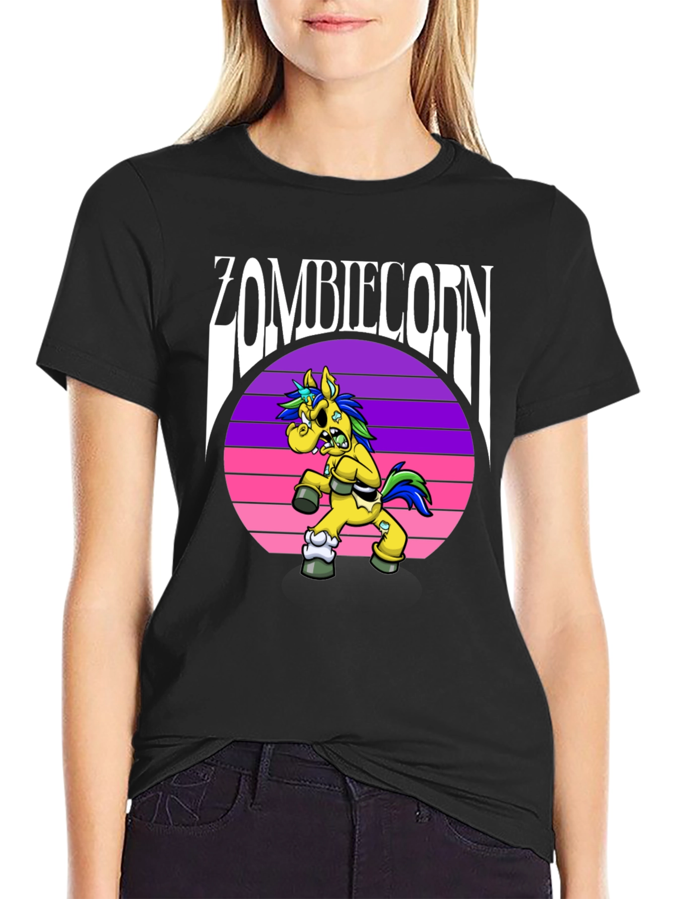Zombiecorn T-Shirt - Fun Graphic Tee