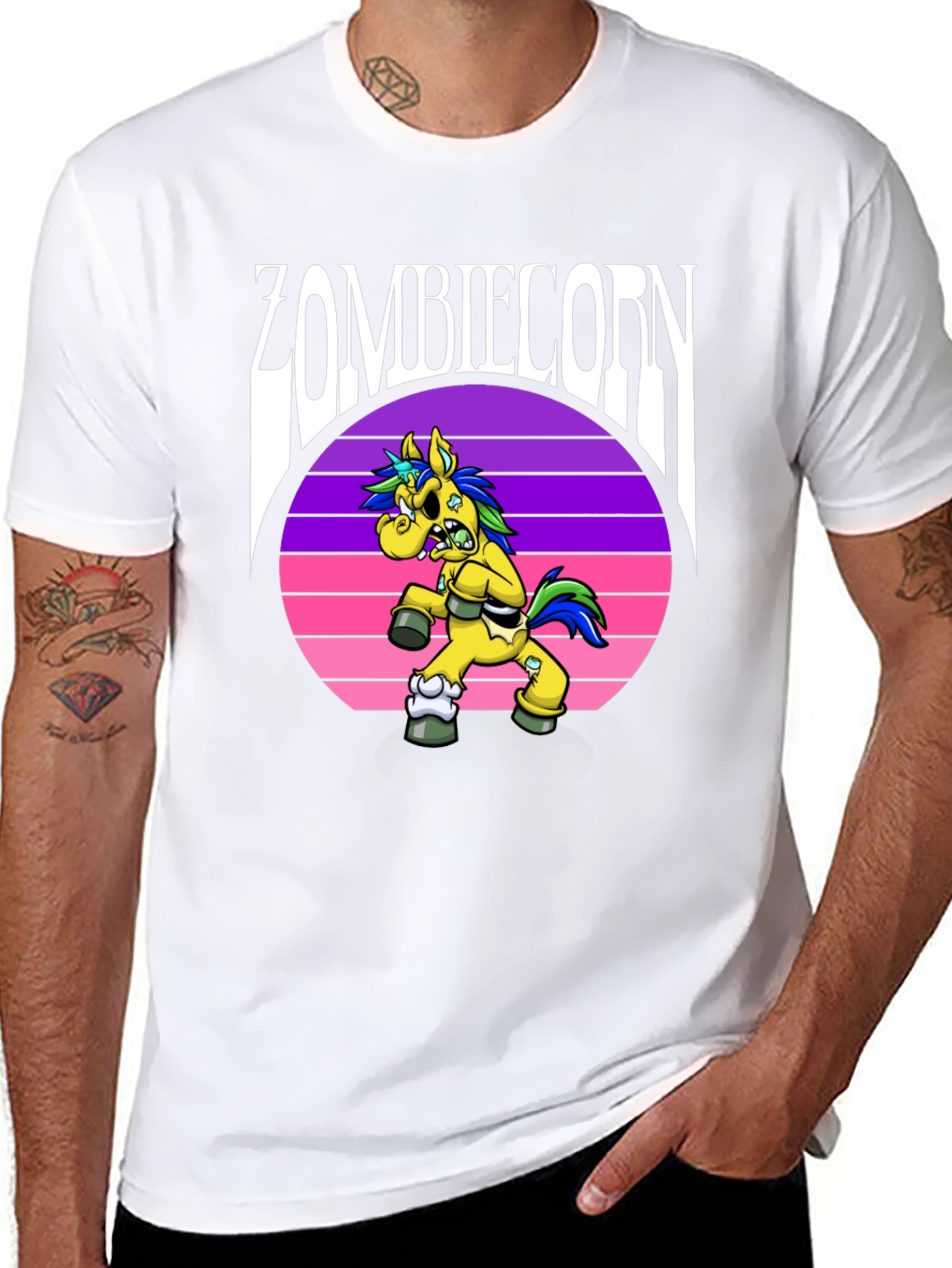 Zombiecorn T-Shirt - Fun Graphic Tee