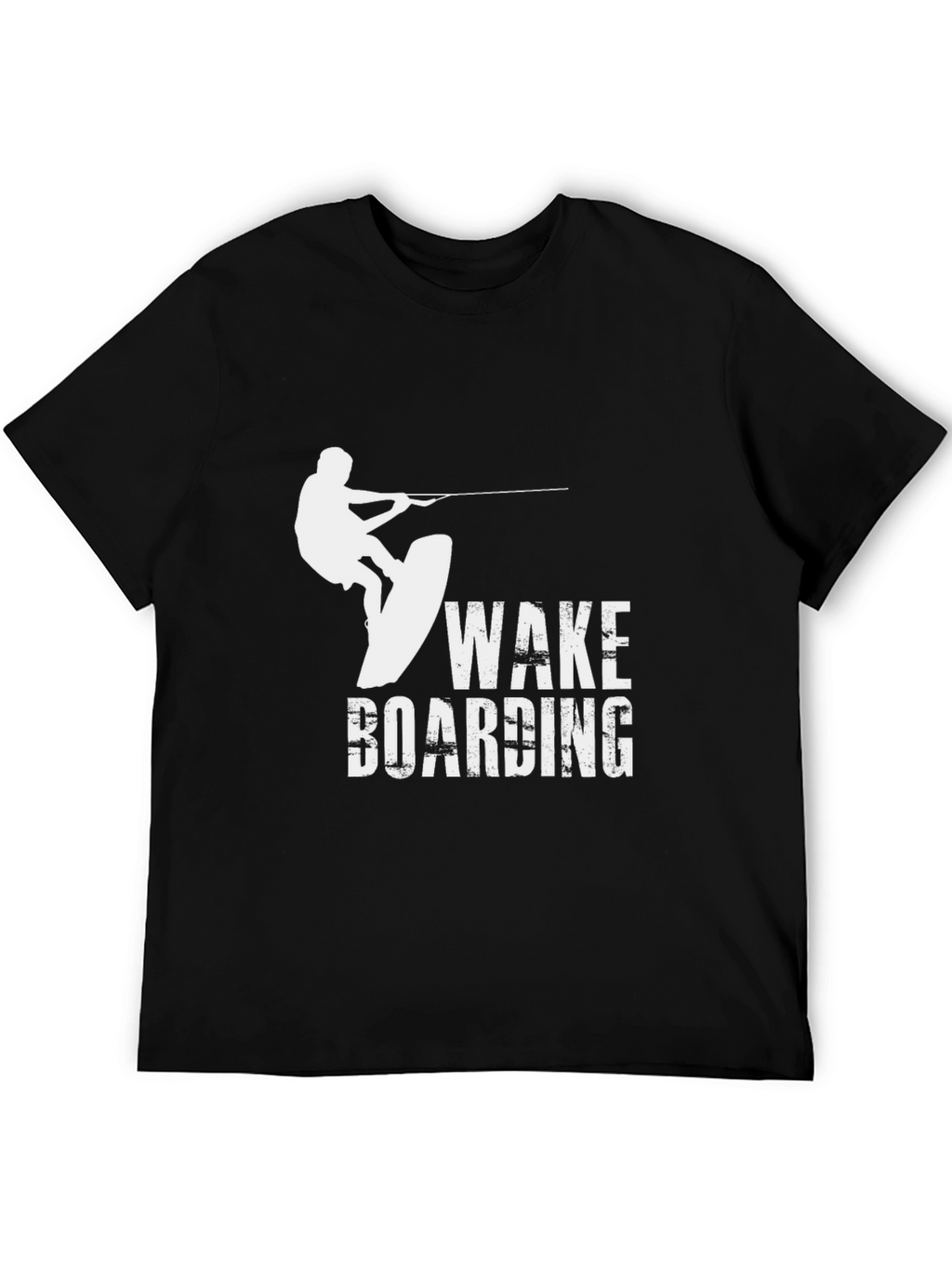 Wakeboarding Graphic Black T-Shirt