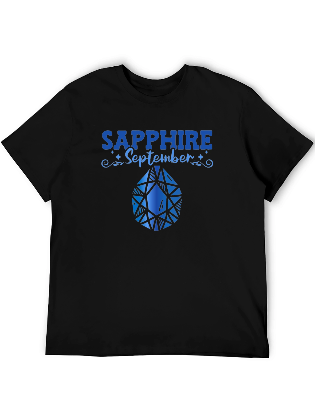 Sapphire September Birthday T-Shirt