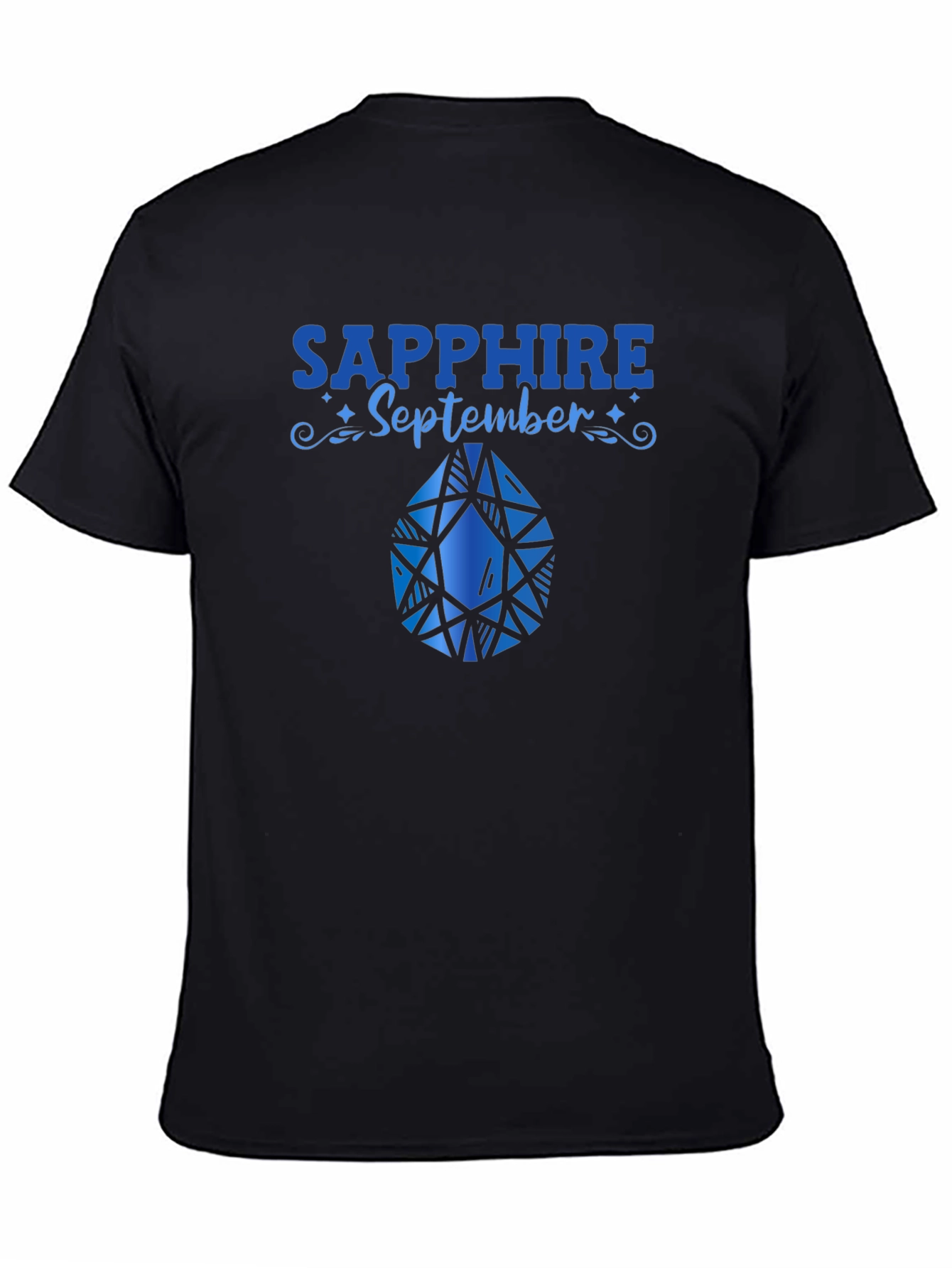 Sapphire September Birthday T-Shirt