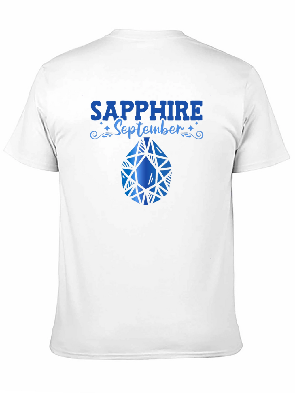 Sapphire September Birthday T-Shirt