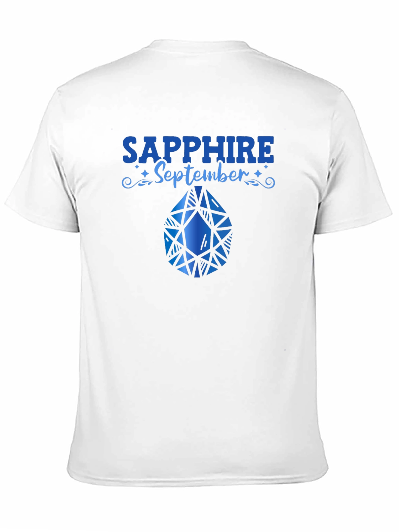 Sapphire September Birthday T-Shirt