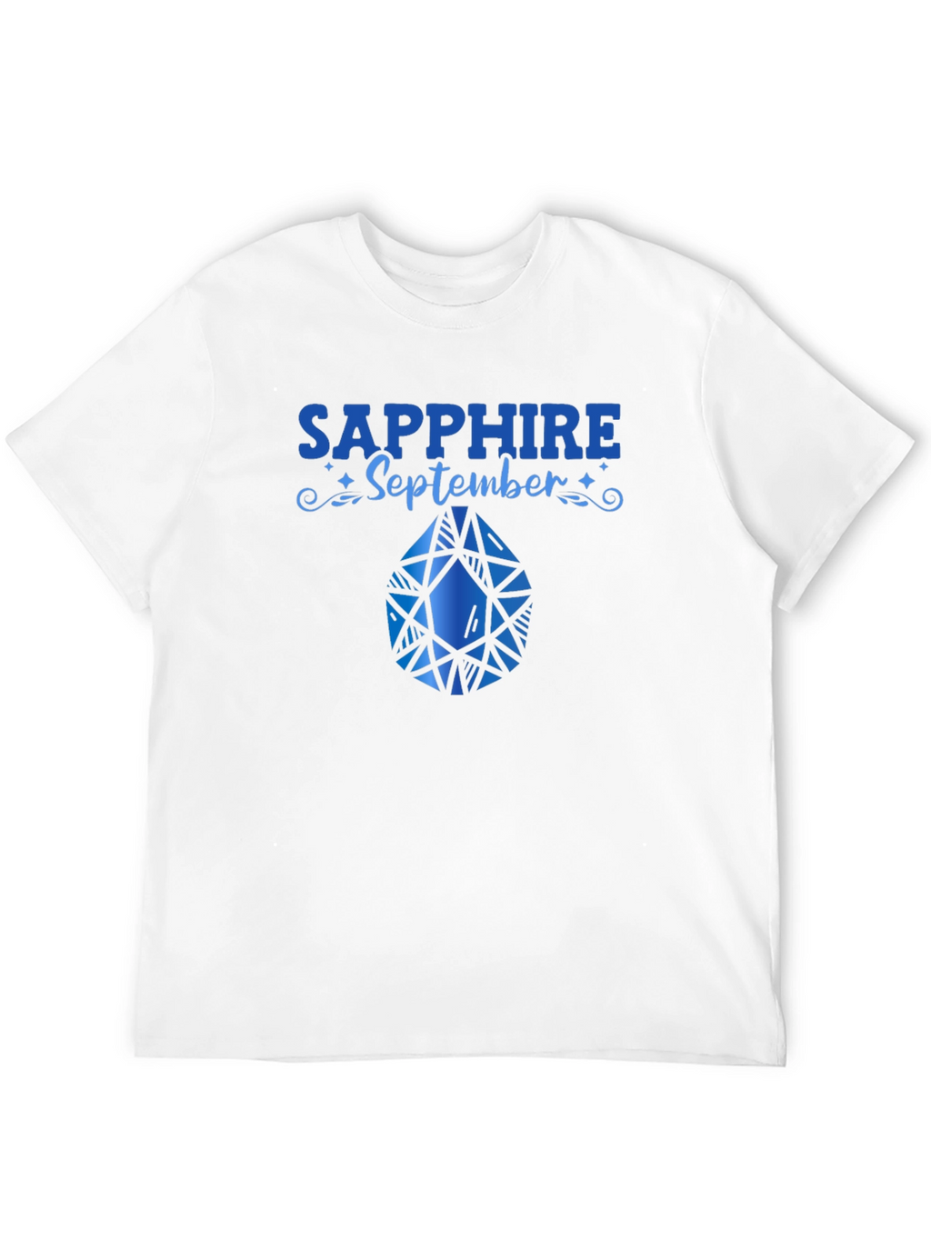 Sapphire September Birthday T-Shirt