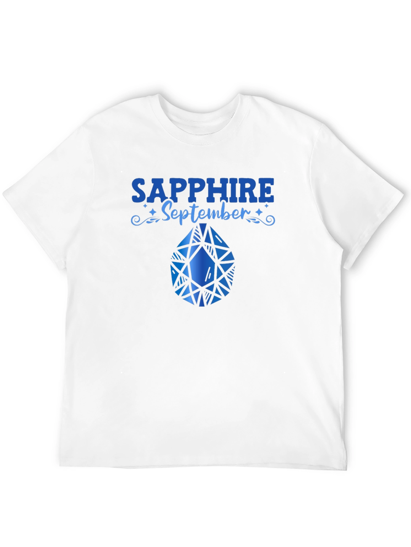 Sapphire September Birthday T-Shirt
