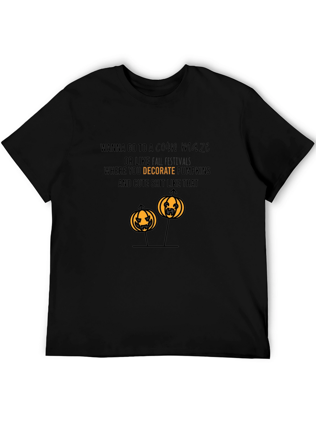 Funny Halloween Pumpkin T-Shirt