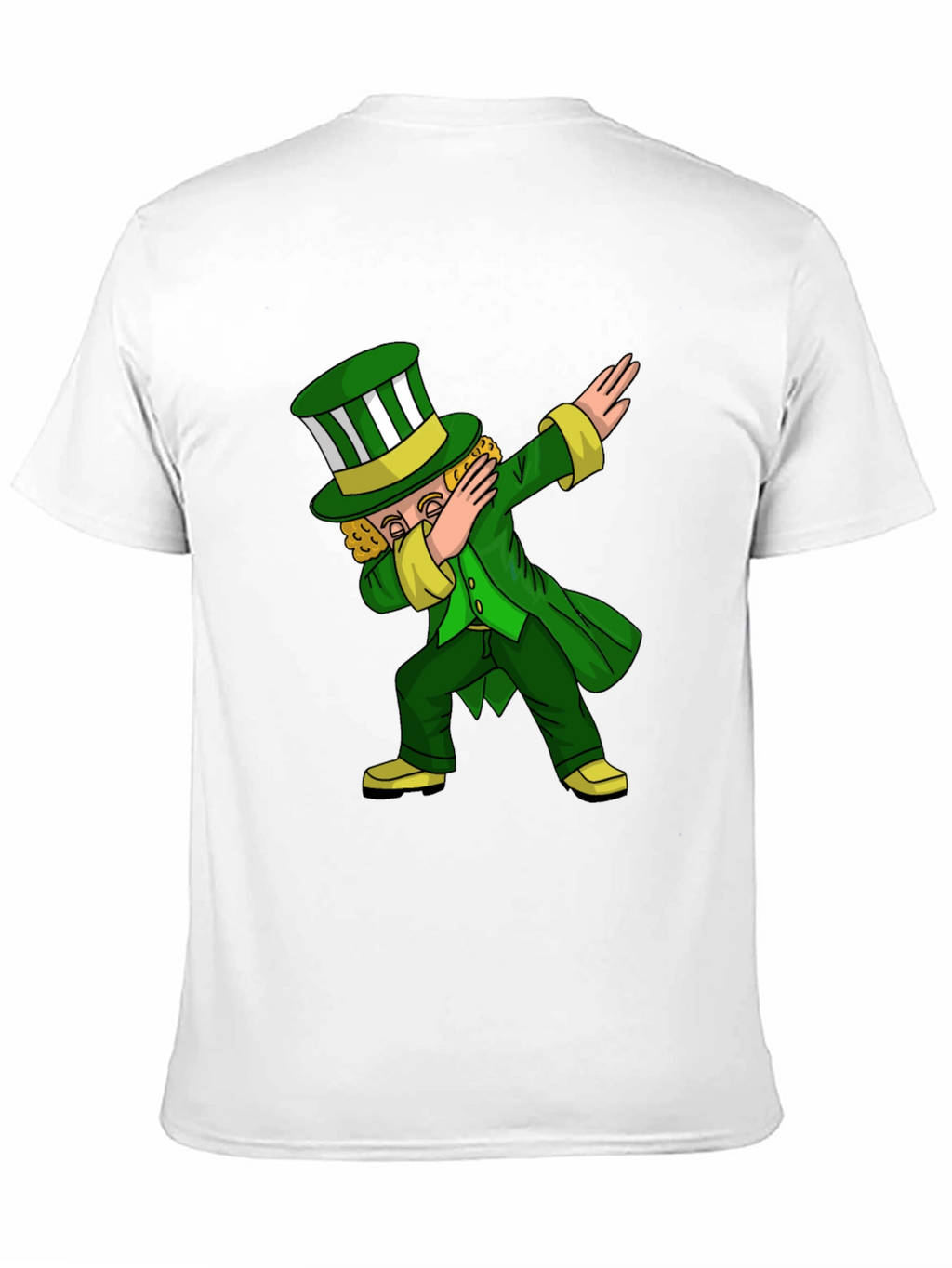 St. Patricks Day Leprechaun Dab Black T-Shirt