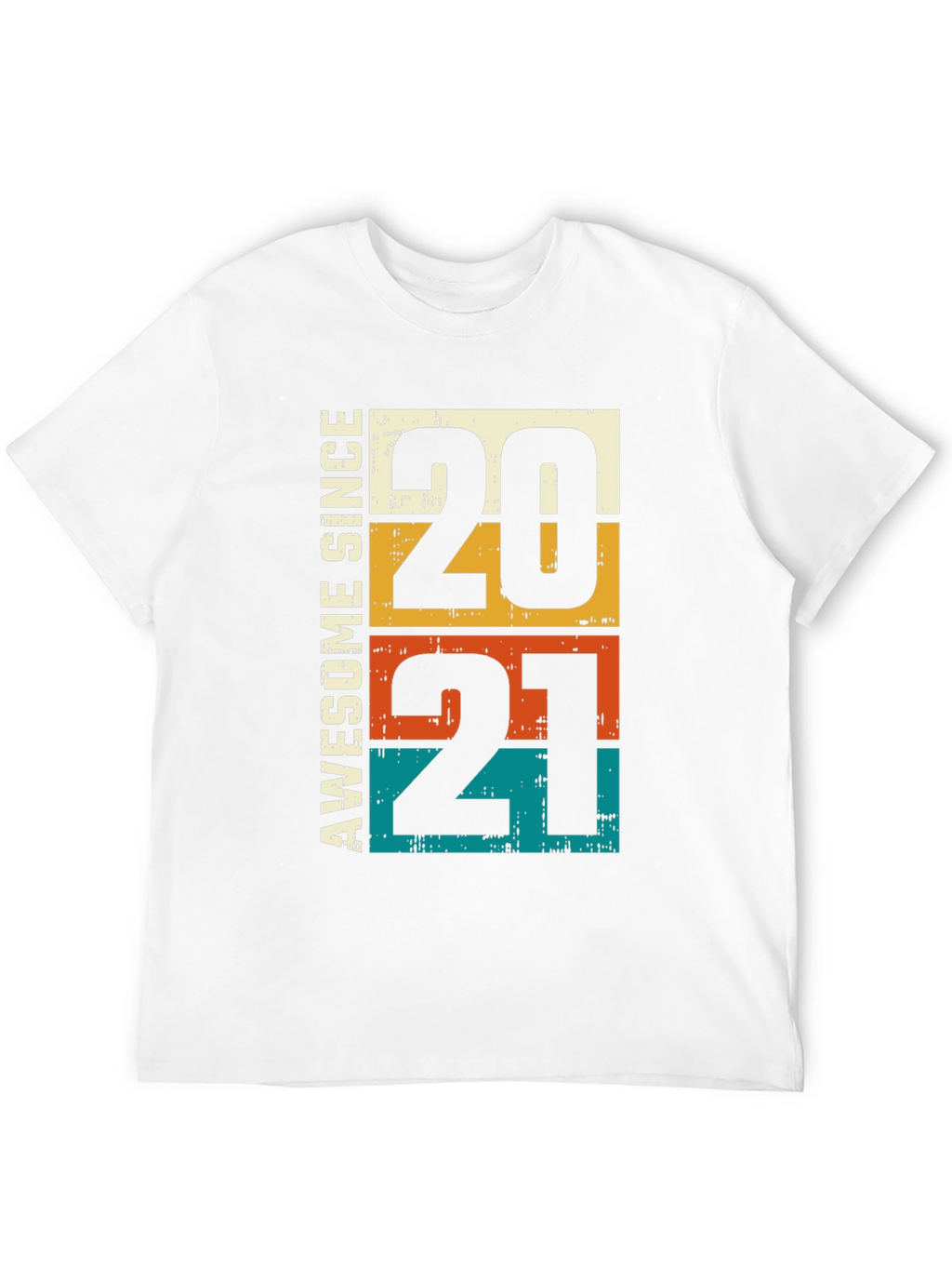 Awesome Since 2021 T-Shirt - Retro Style