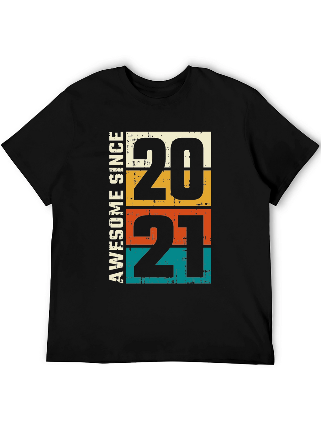 Awesome Since 2021 T-Shirt - Retro Style