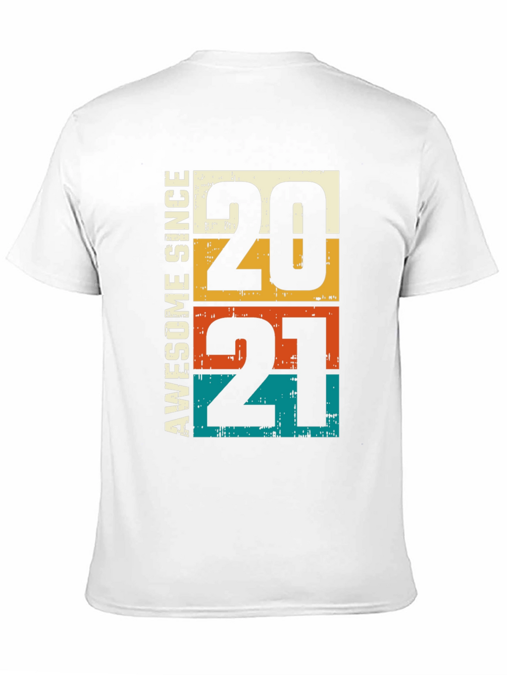 Awesome Since 2021 T-Shirt - Retro Style