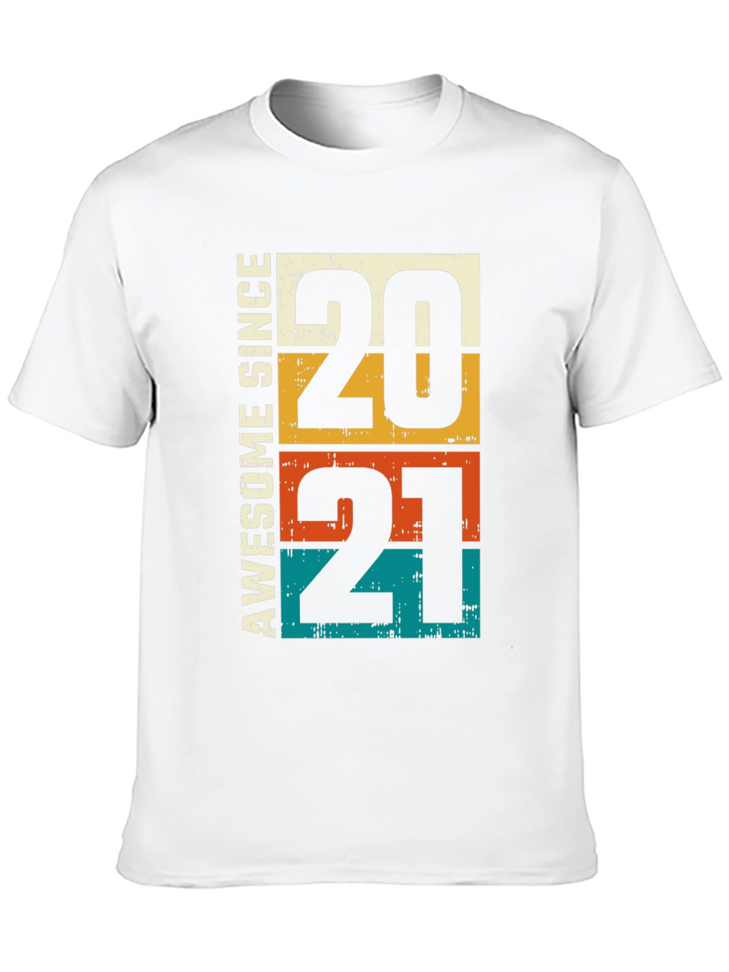 Awesome Since 2021 T-Shirt - Retro Style