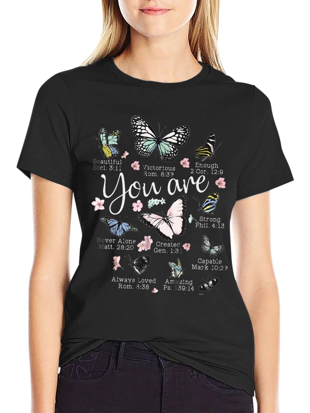You Are Loved Butterfly T-Shirt