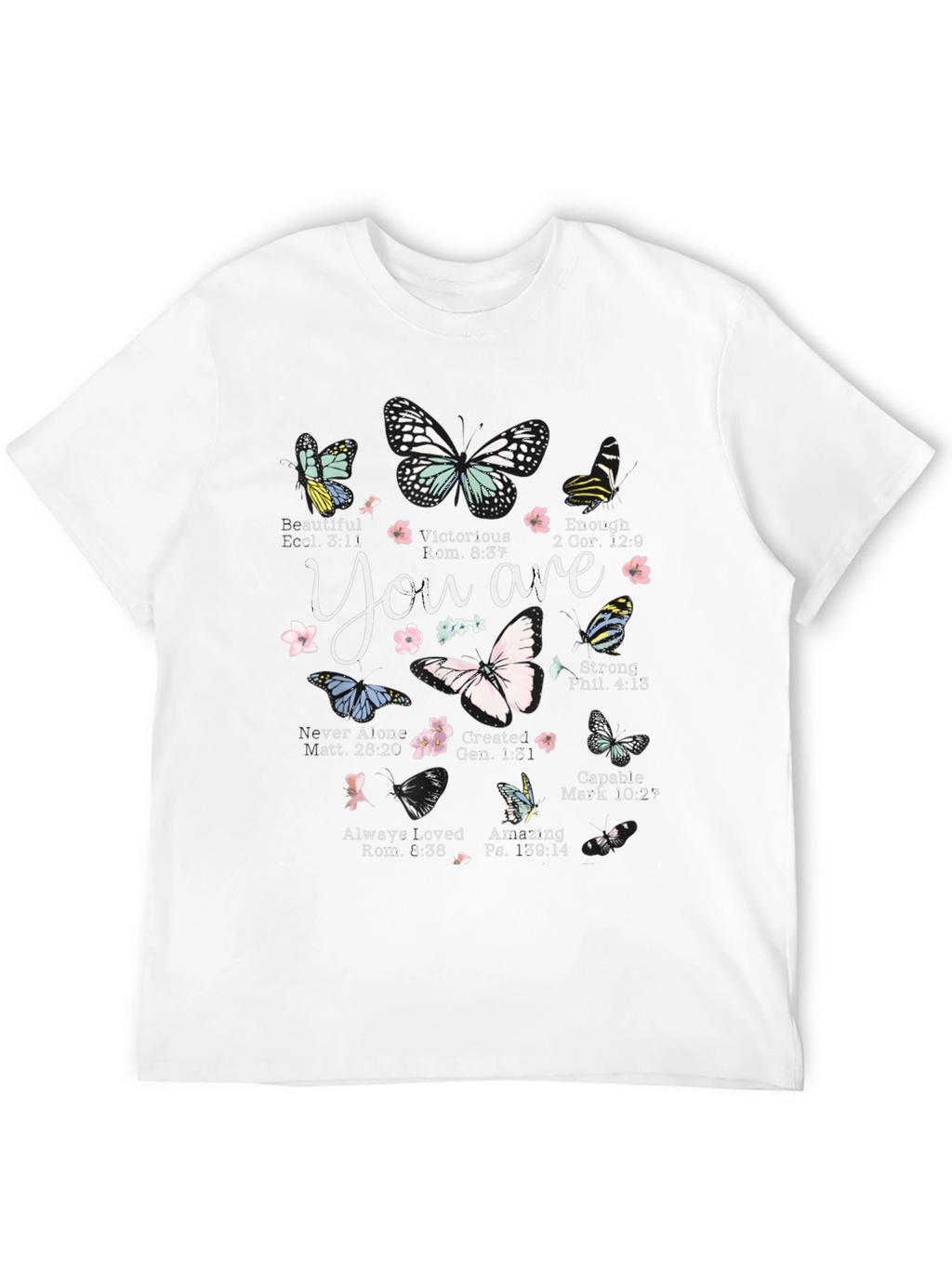 You Are Loved Butterfly T-Shirt