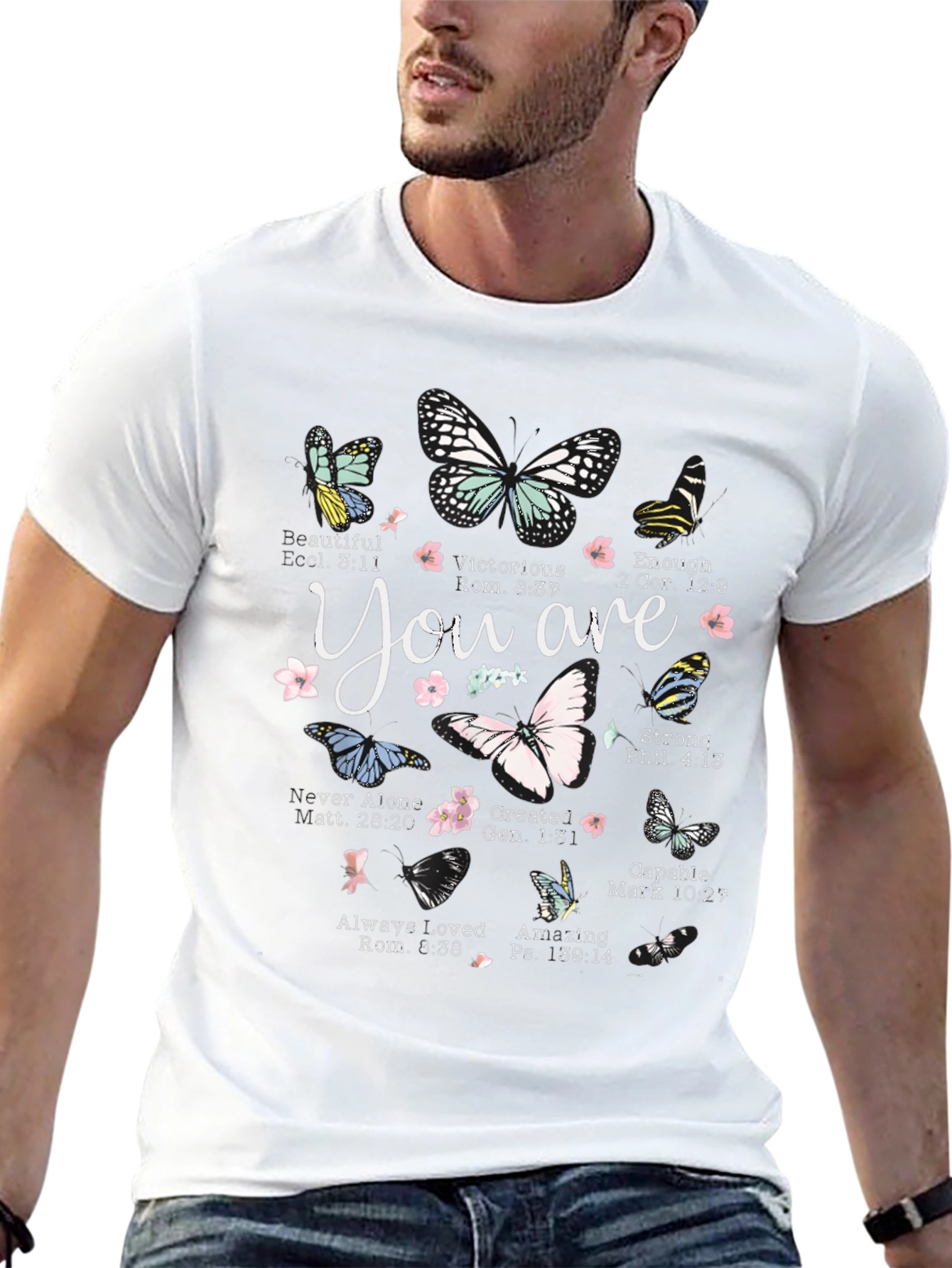 You Are Loved Butterfly T-Shirt