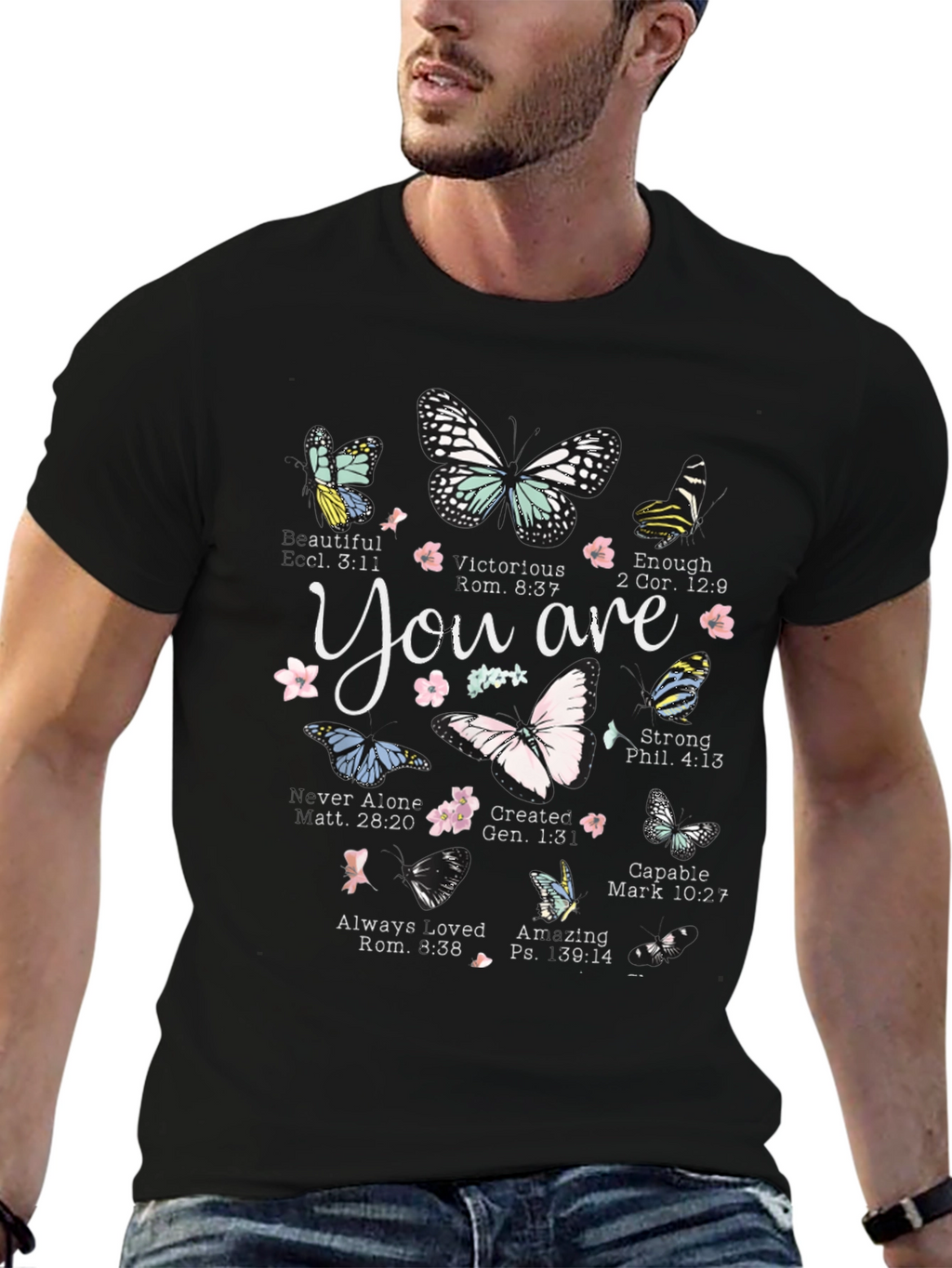 You Are Loved Butterfly T-Shirt