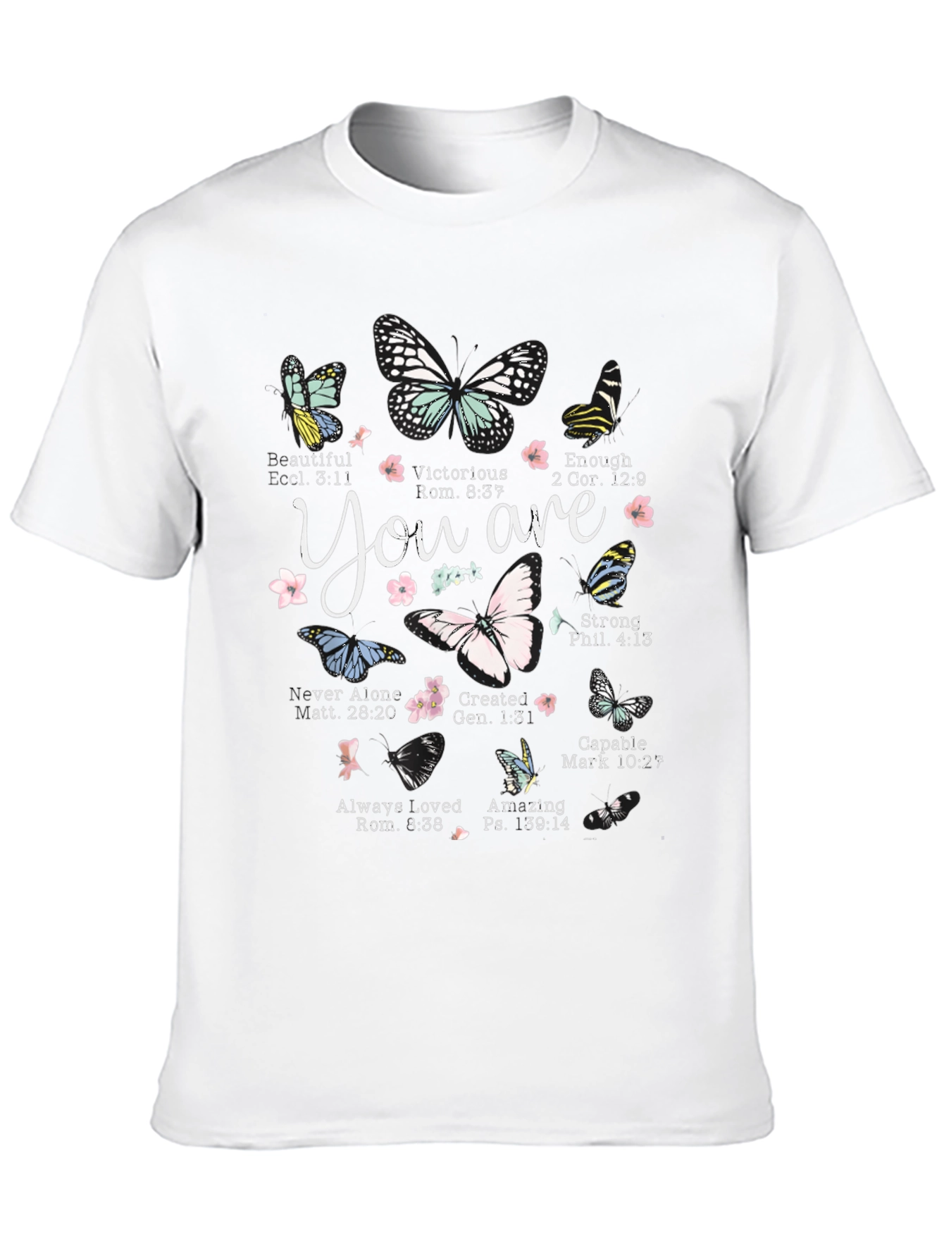 You Are Loved Butterfly T-Shirt