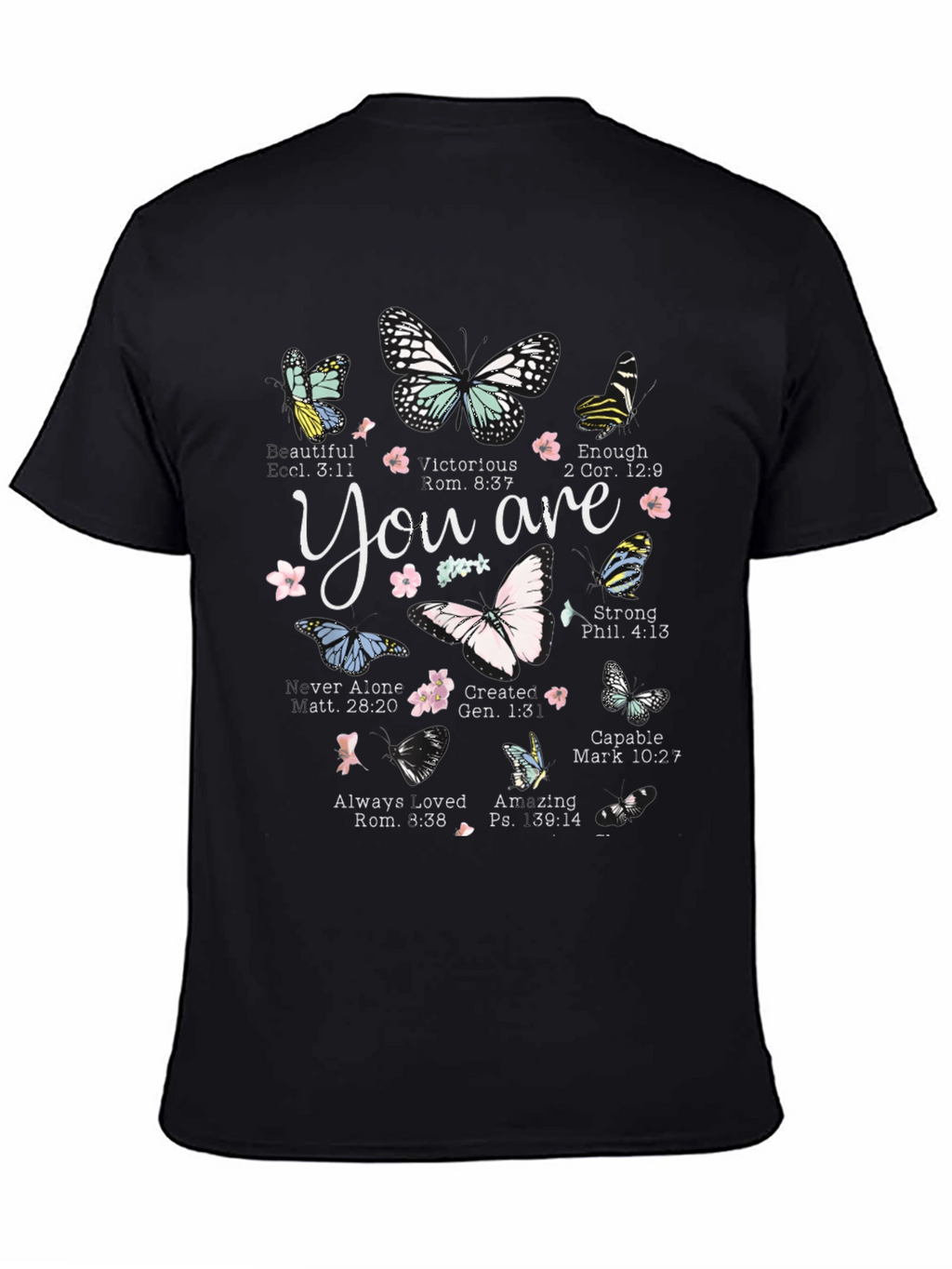 You Are Loved Butterfly T-Shirt