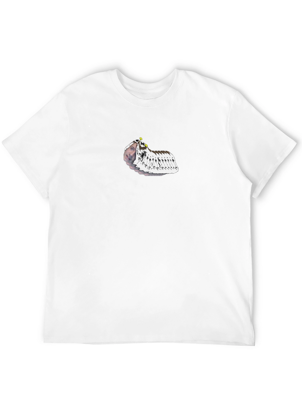 Unique Black T-Shirt with Novelty Design