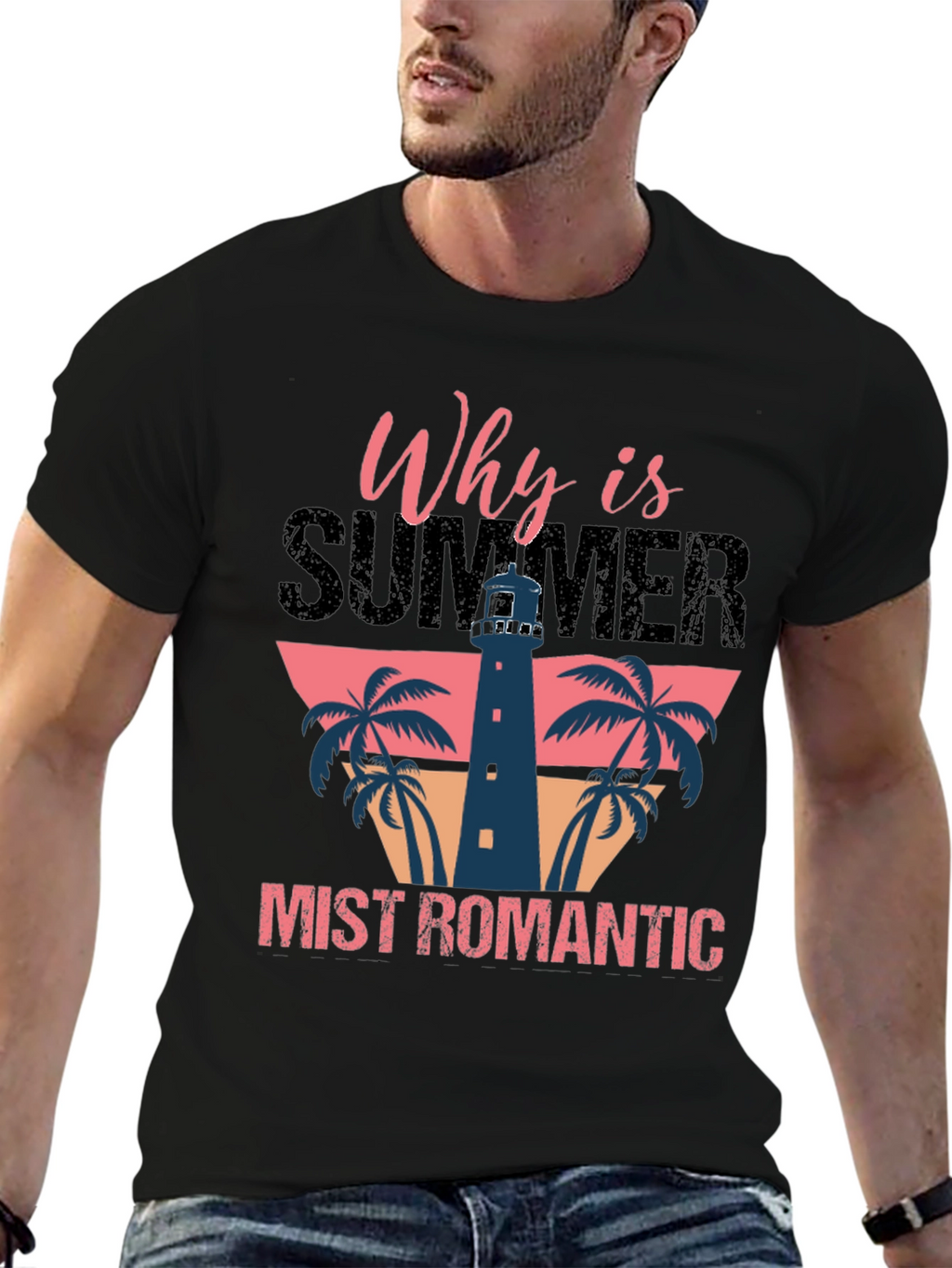 Why is Summer Mist Romantic Graphic Tee