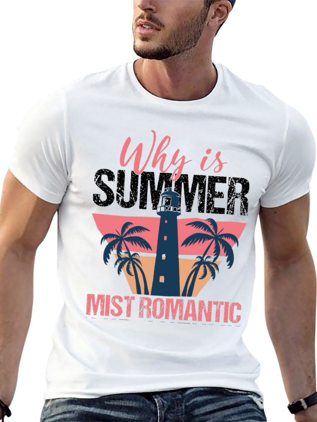 Why is Summer Mist Romantic Graphic Tee