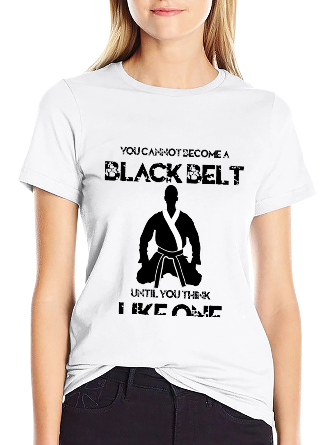 Black Belt Philosophy T-Shirt - Martial Arts Motivation