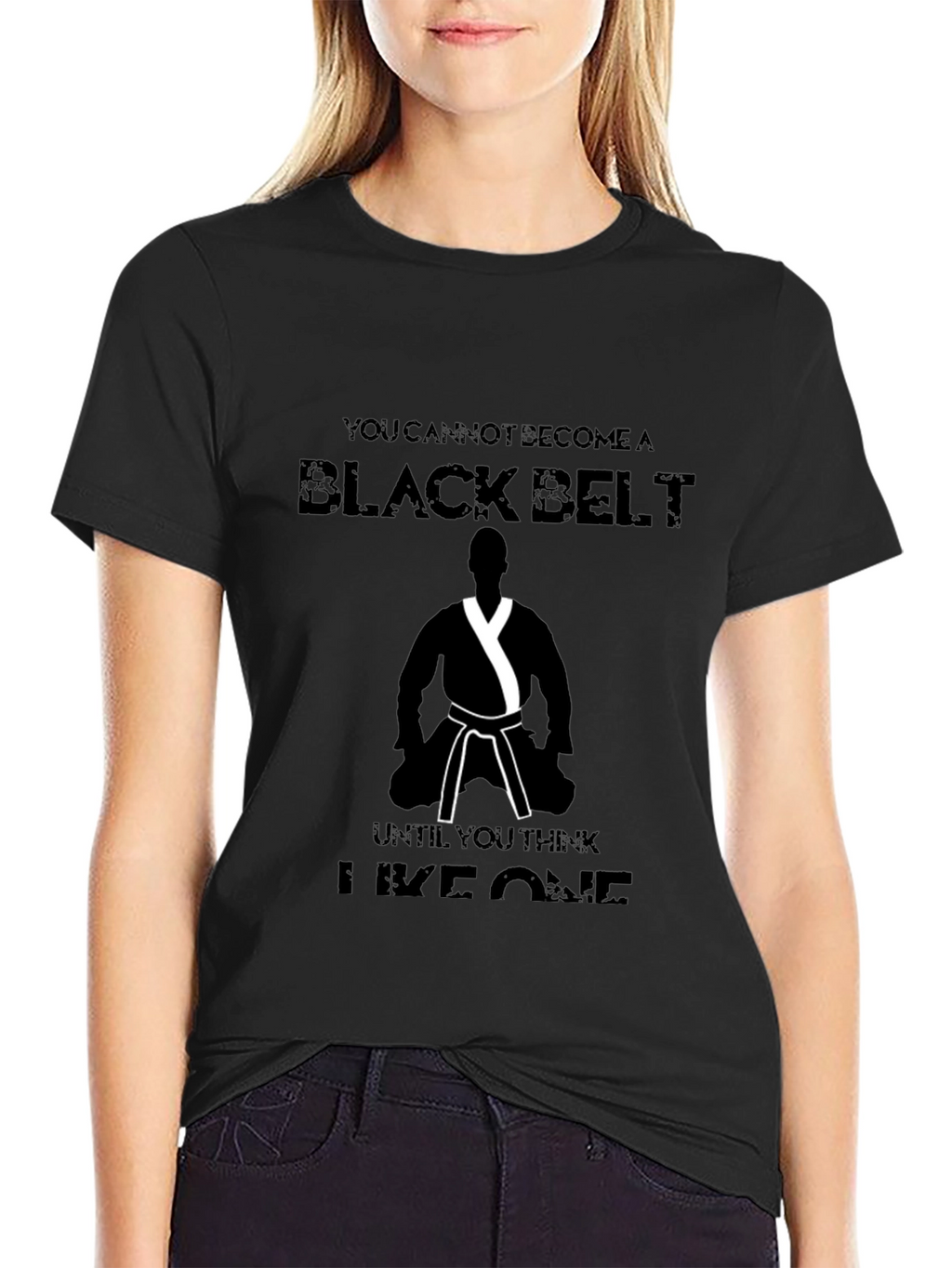 Black Belt Philosophy T-Shirt - Martial Arts Motivation