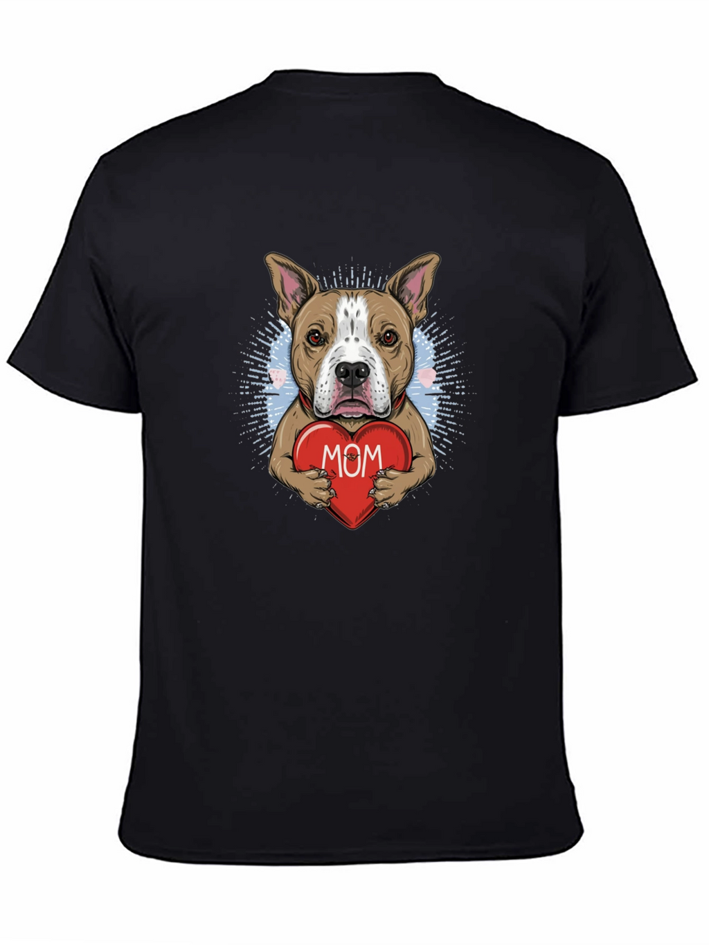 Pit Bull Mom T-Shirt Dog Lover Tee