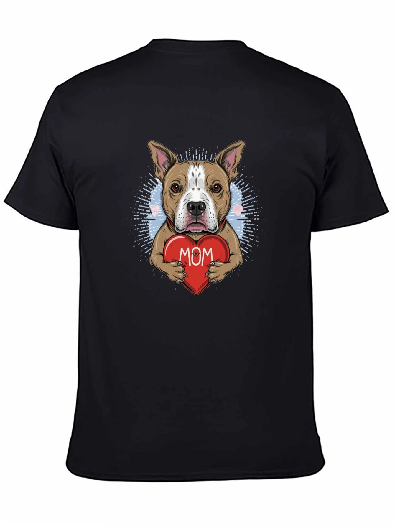 Pit Bull Mom T-Shirt Dog Lover Tee