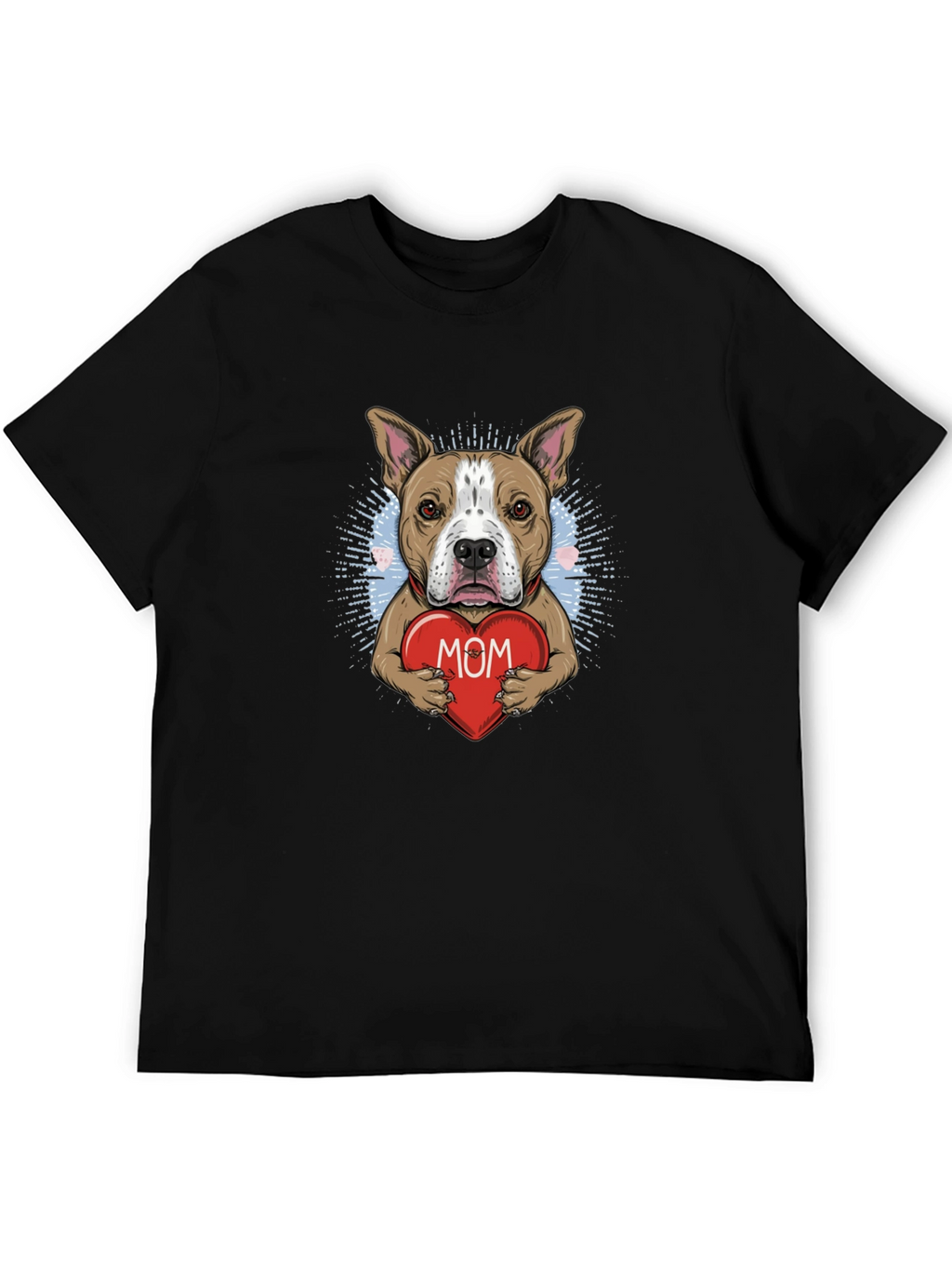 Pit Bull Mom T-Shirt Dog Lover Tee