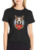 Pit Bull Mom T-Shirt Dog Lover Tee