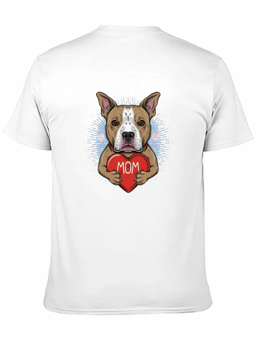 Pit Bull Mom T-Shirt Dog Lover Tee