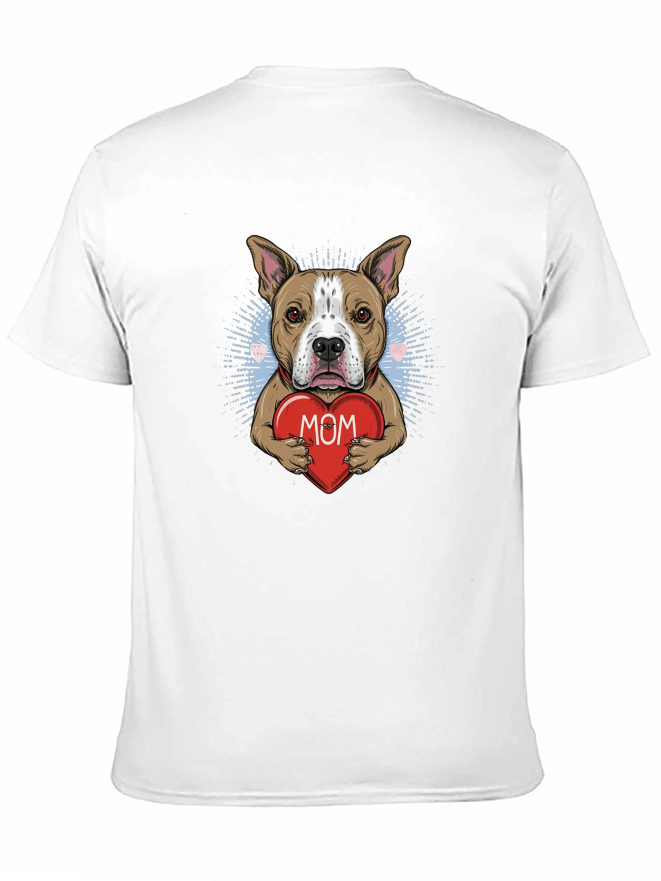 Pit Bull Mom T-Shirt Dog Lover Tee