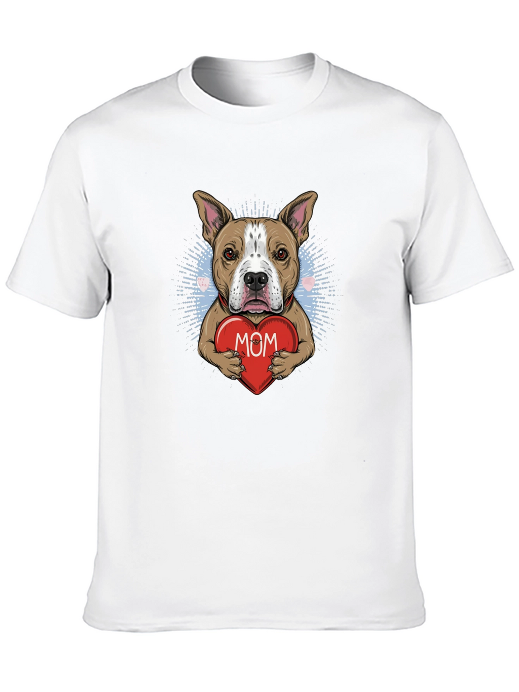 Pit Bull Mom T-Shirt Dog Lover Tee