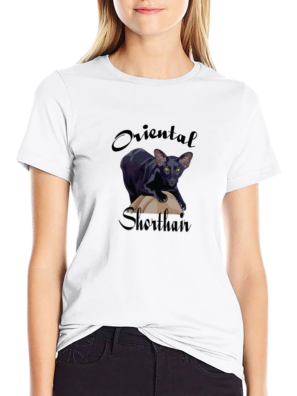 Oriental Shorthair Cat T-Shirt