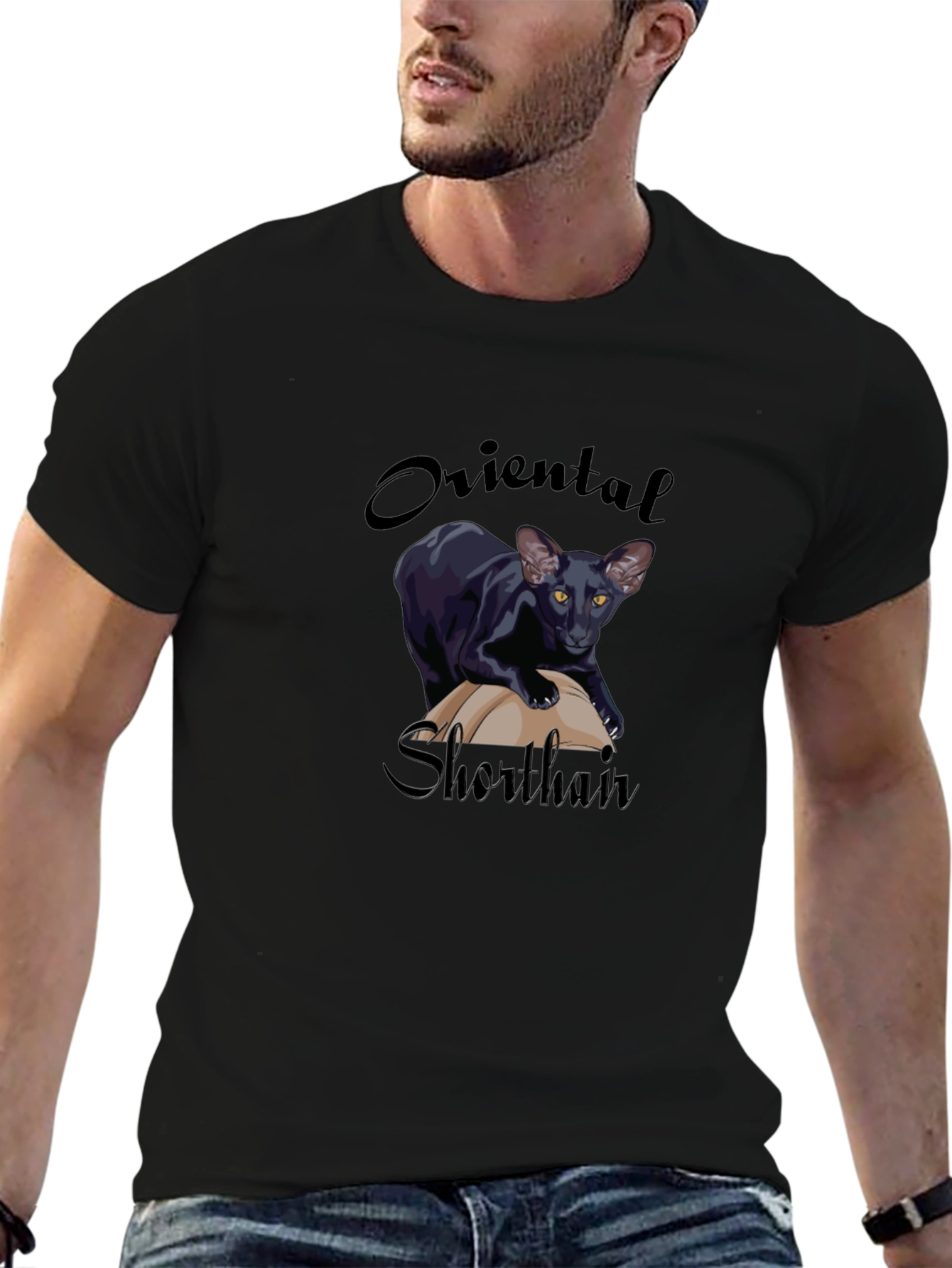 Oriental Shorthair Cat T-Shirt