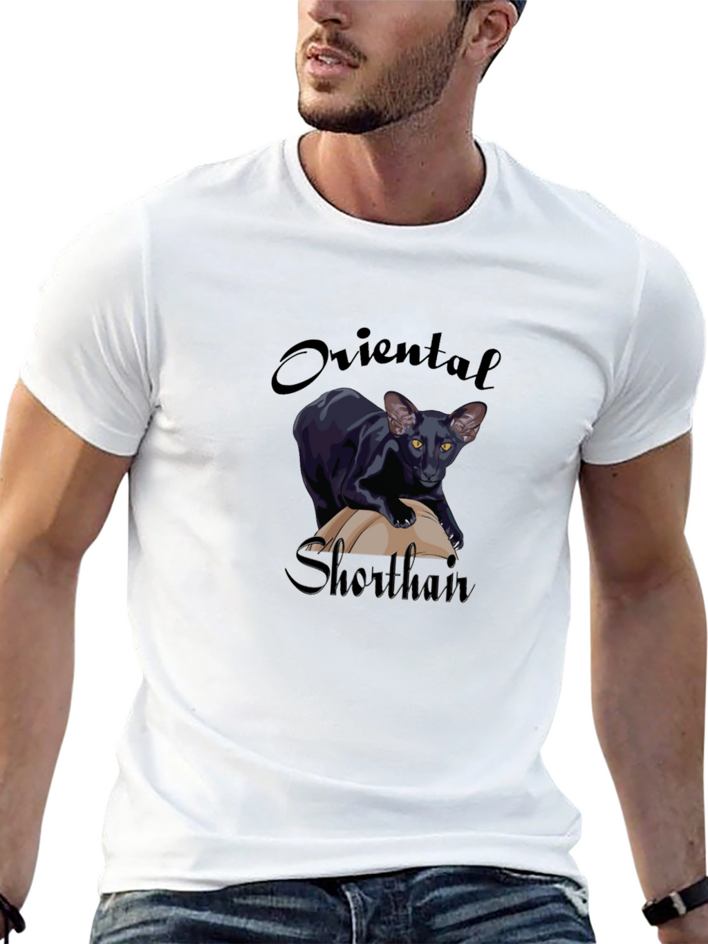 Oriental Shorthair Cat T-Shirt