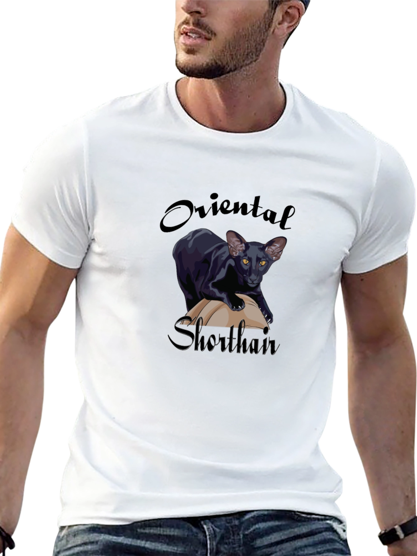 Oriental Shorthair Cat T-Shirt
