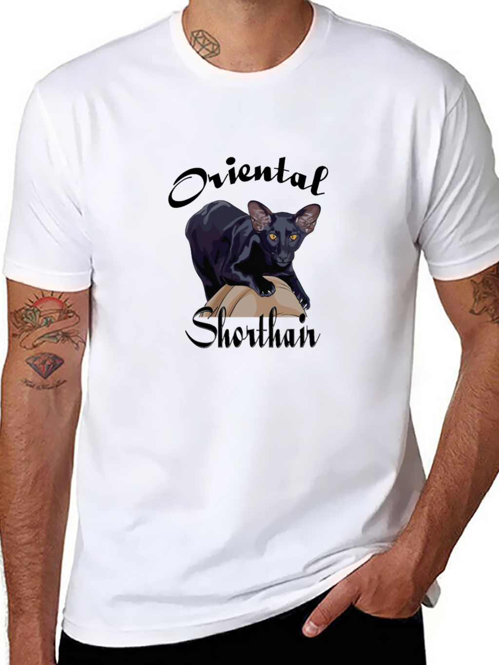Oriental Shorthair Cat T-Shirt