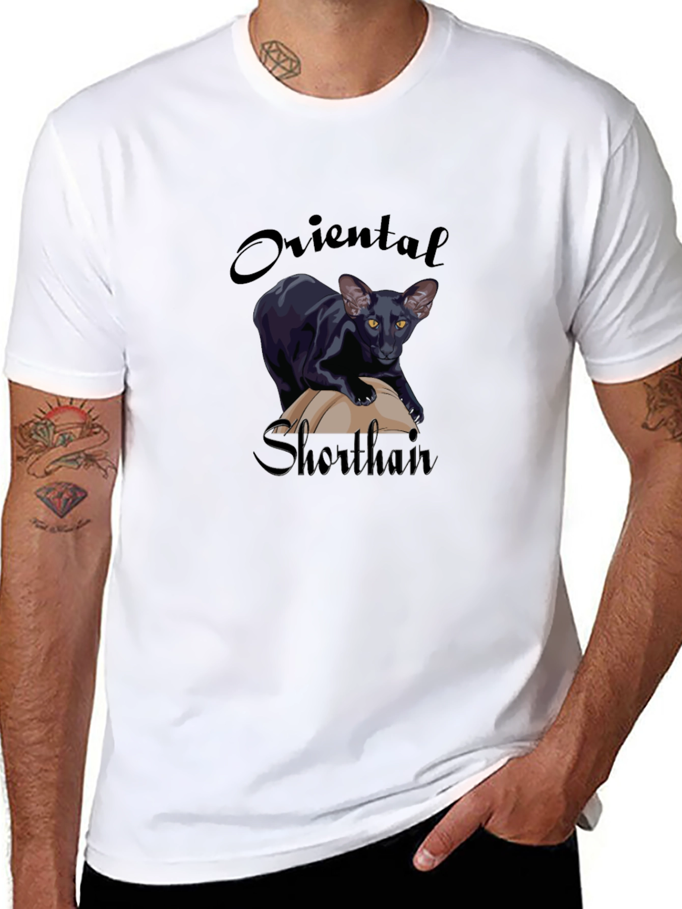Oriental Shorthair Cat T-Shirt