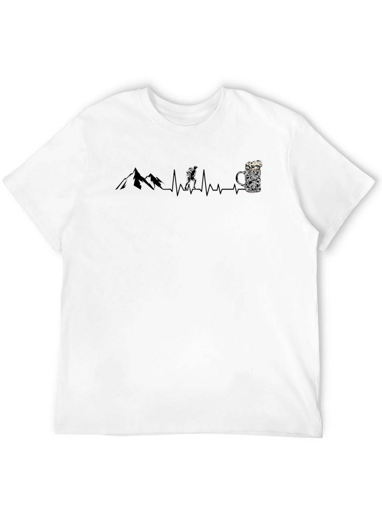 Mountain Hiking & Beer T-Shirt