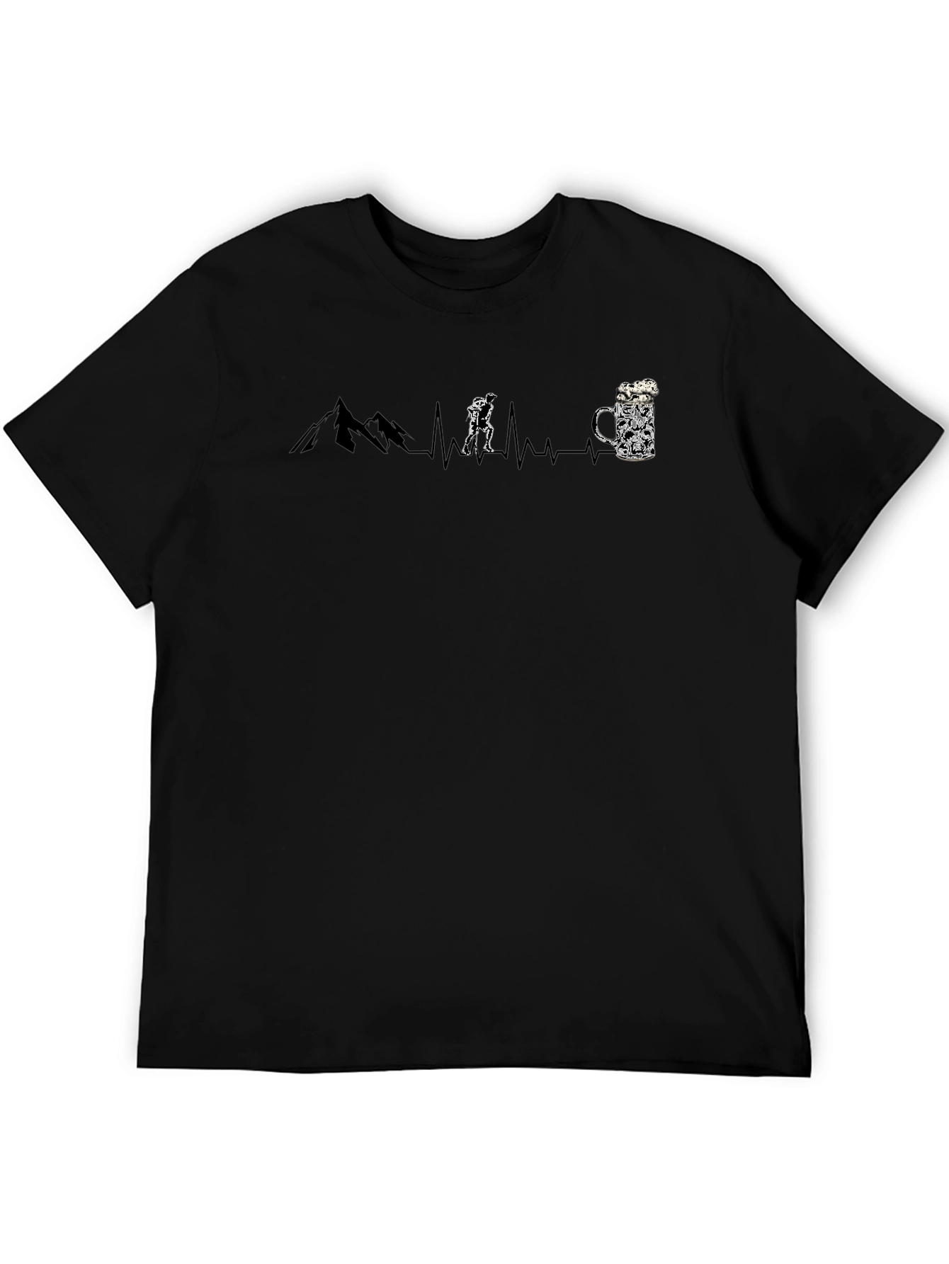 Mountain Hiking & Beer T-Shirt